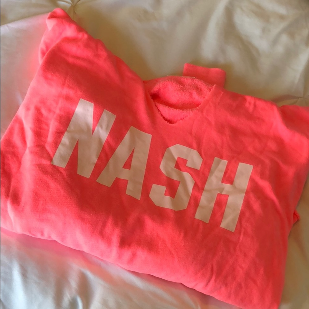 NASH crop hoodie